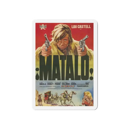 MATALO 1970 Movie Poster - Refrigerator Magnet - The Sticker Space