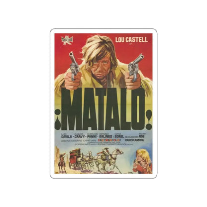 MATALO 1970 Movie Poster STICKER Vinyl Die-Cut Decal 3 Inch - The Sticker Space