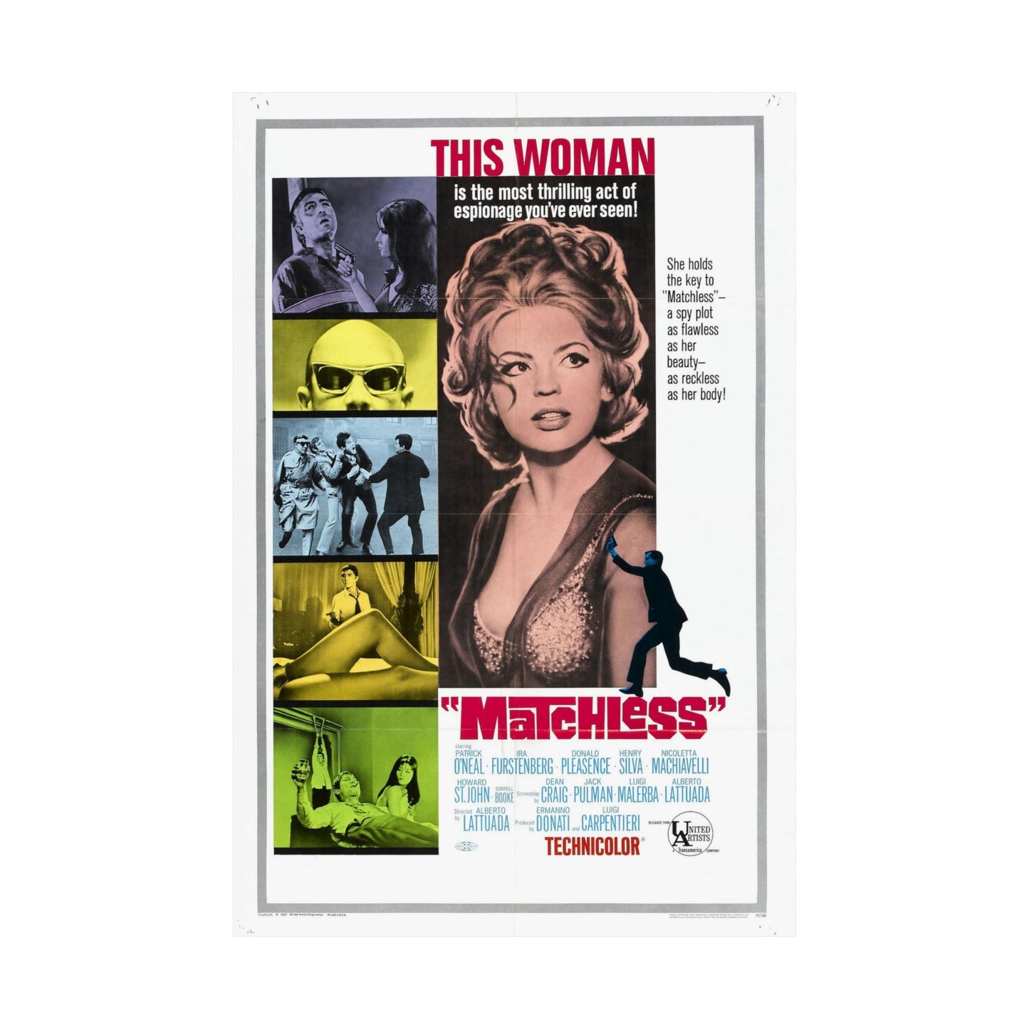 MATCHLESS 1967 - Paper Movie Poster-The Sticker Space