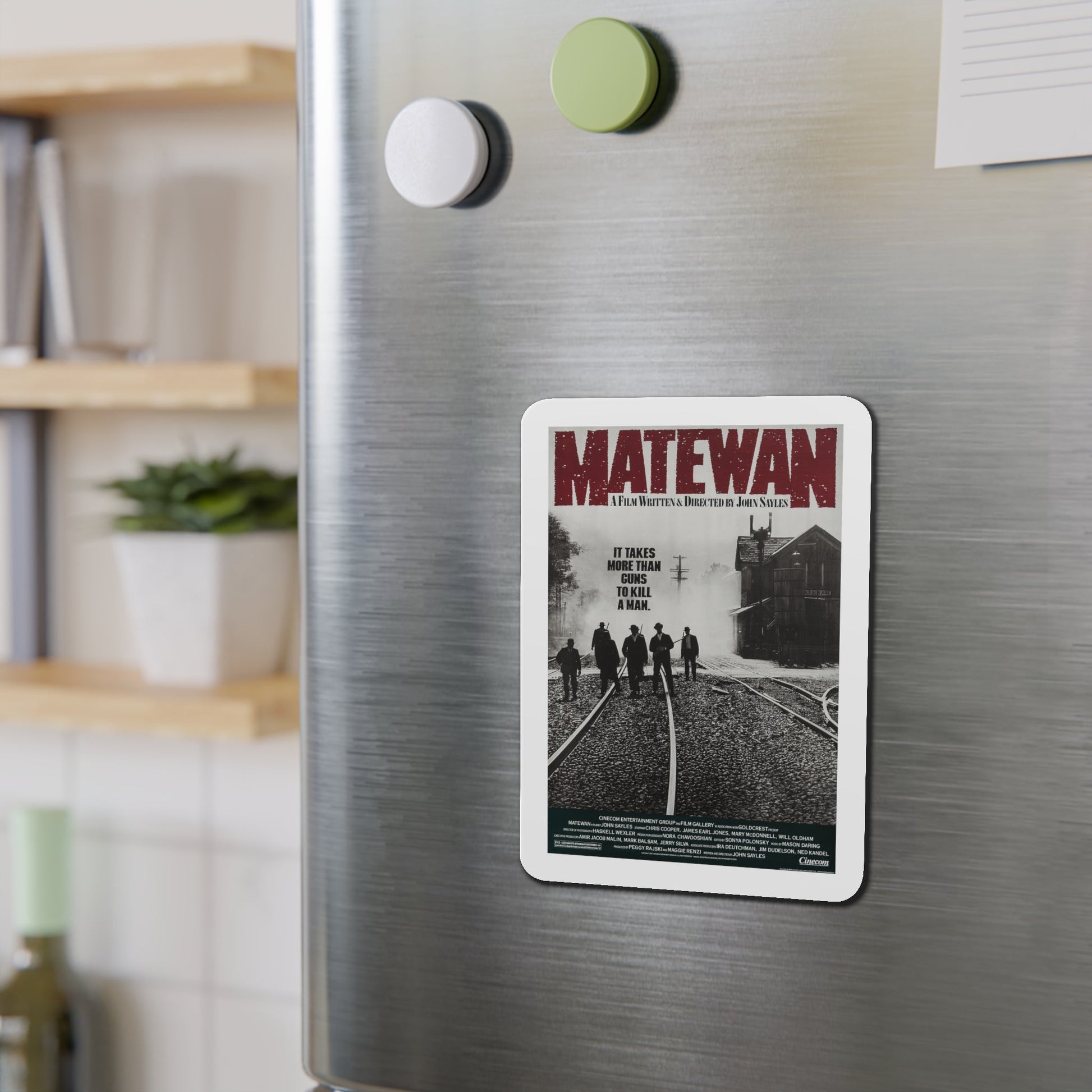 Matewan 1987 Movie Poster Die-Cut Magnet-The Sticker Space