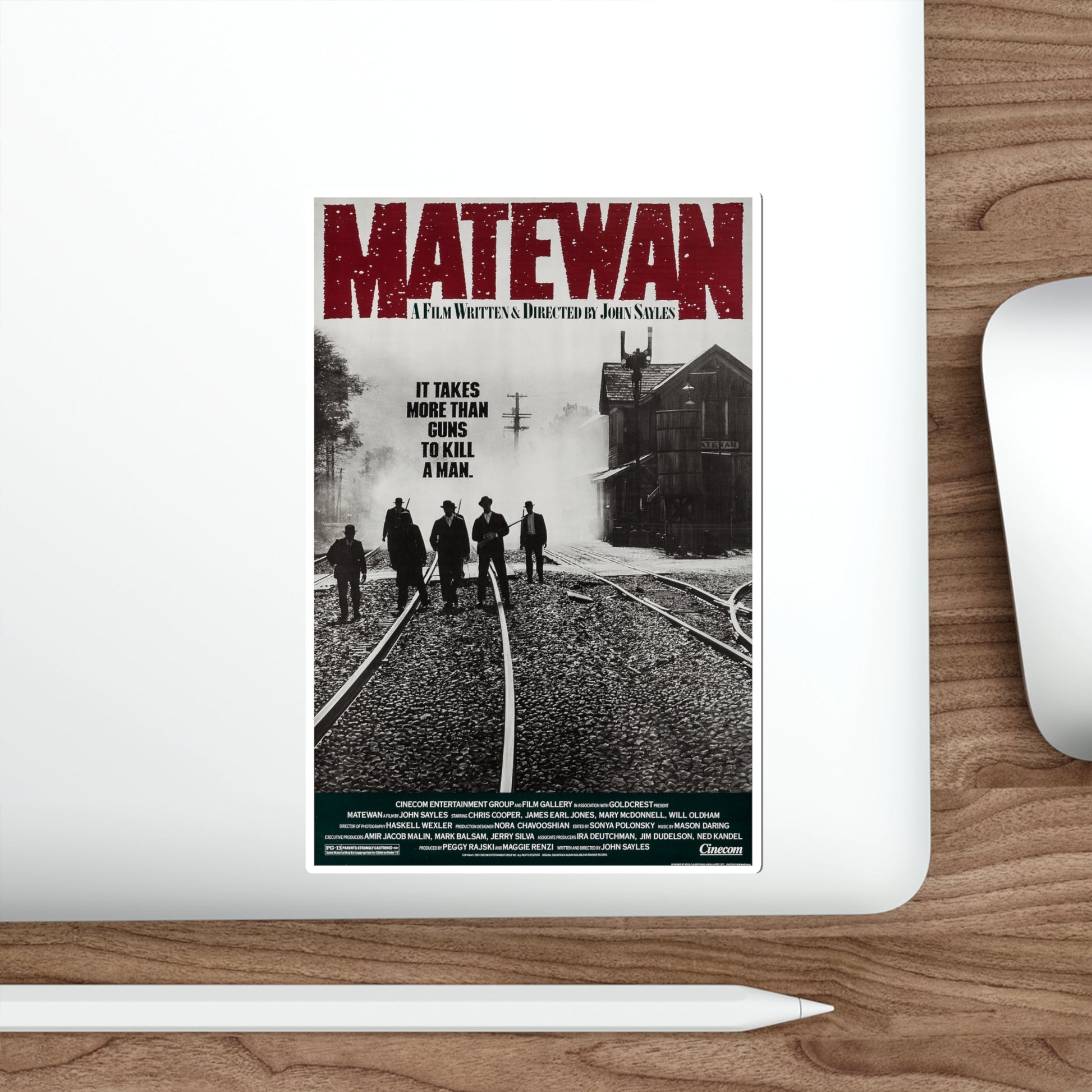 Matewan 1987 Movie Poster STICKER Vinyl Die-Cut Decal-The Sticker Space