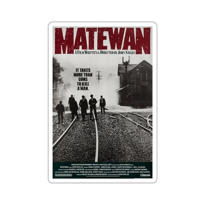 Matewan 1987 Movie Poster STICKER Vinyl Die-Cut Decal - The Sticker Space