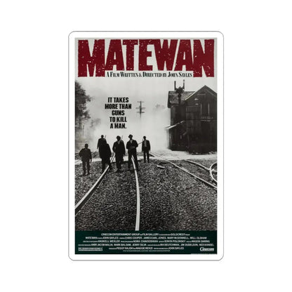 Matewan 1987 Movie Poster - STICKER Vinyl Kiss-Cut Decal 2 Inch White - The Sticker Space