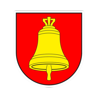 Mathon wappen (Switzerland) (Coat of Arms) STICKER Vinyl Kiss-Cut Decal 2 Inch White - The Sticker Space