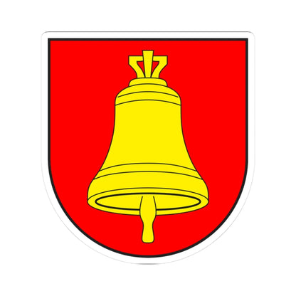 Mathon wappen (Switzerland) (Coat of Arms) STICKER Vinyl Kiss-Cut Decal 3 Inch White - The Sticker Space