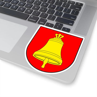 Mathon wappen (Switzerland) (Coat of Arms) STICKER Vinyl Kiss-Cut Decal - The Sticker Space