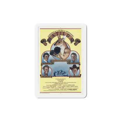 Matilda 1978 Movie Poster Refrigerator Magnet 3 Inch - The Sticker Space