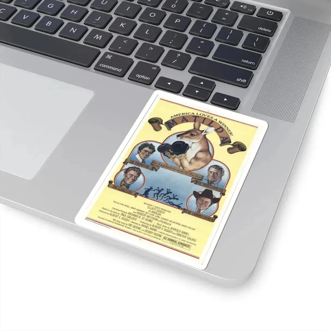 Matilda 1978 Movie Poster - STICKER Vinyl Kiss-Cut Decal - The Sticker Space