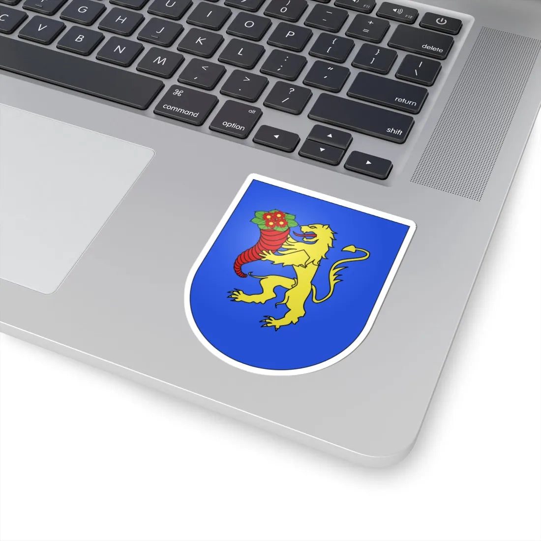 Matran-coat of arms (Switzerland) (Coat of Arms) STICKER Vinyl Kiss-Cut Decal - The Sticker Space