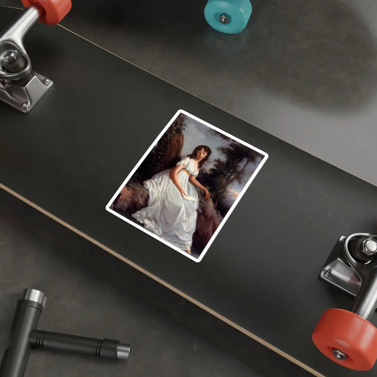 SKU:33562570845750910916 Sticker types:White Shape:Die-Cut Sizes:5" × 5"