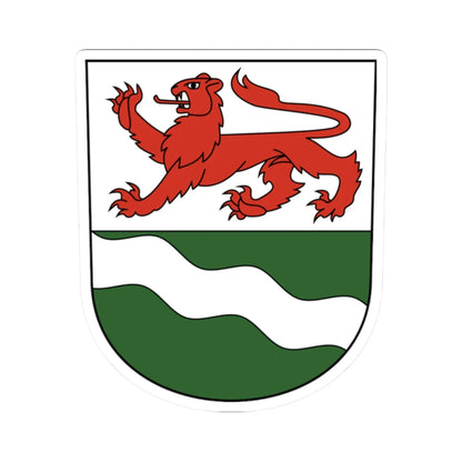 Mattenbach-blazon (Switzerland) (Coat of Arms) STICKER Vinyl Kiss-Cut Decal 2 Inch White - The Sticker Space