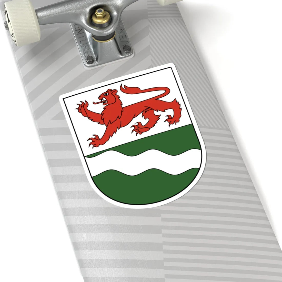 Mattenbach-blazon (Switzerland) (Coat of Arms) STICKER Vinyl Kiss-Cut Decal - The Sticker Space