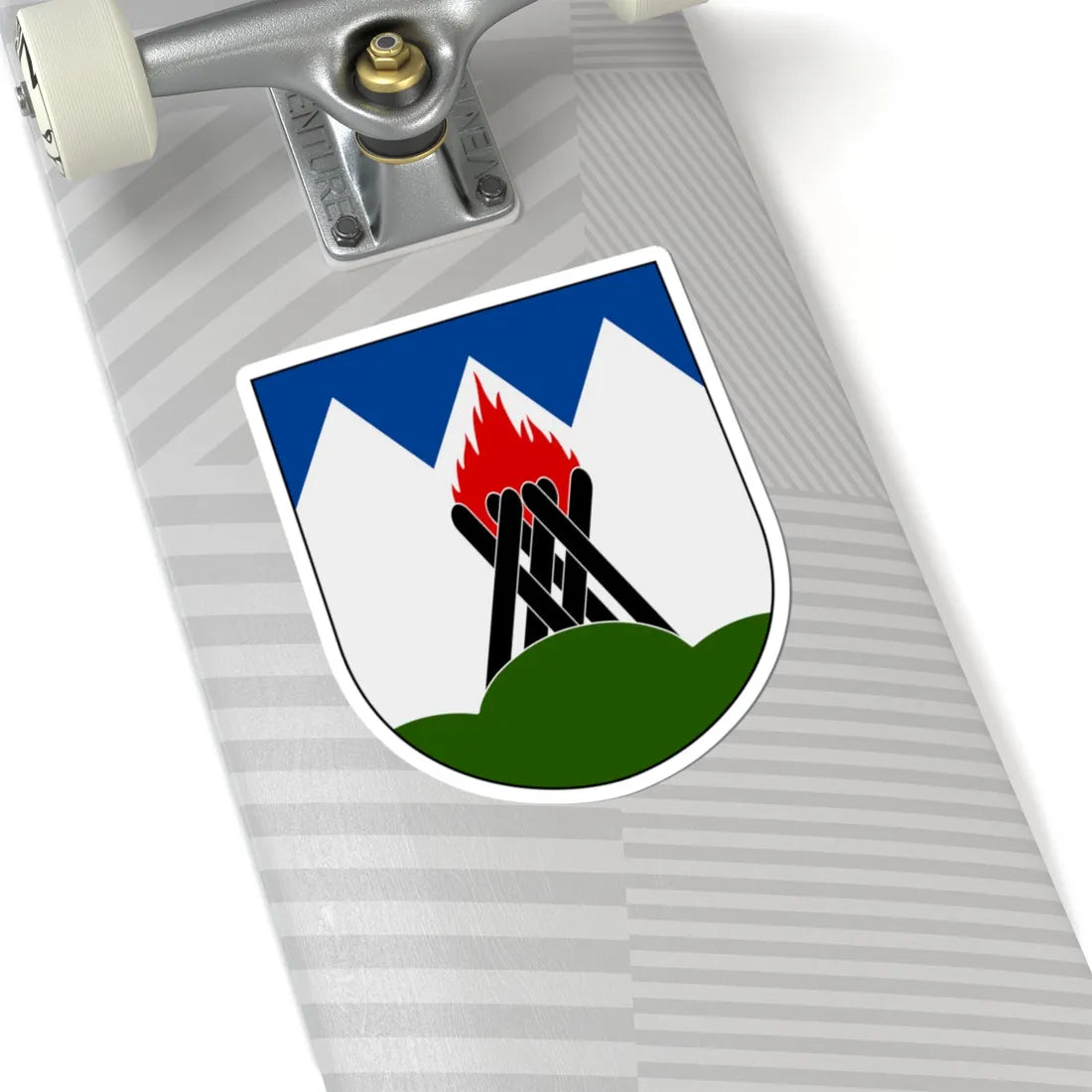 Mattmar vapen (Sweden) (Coat of Arms) STICKER Vinyl Kiss-Cut Decal - The Sticker Space