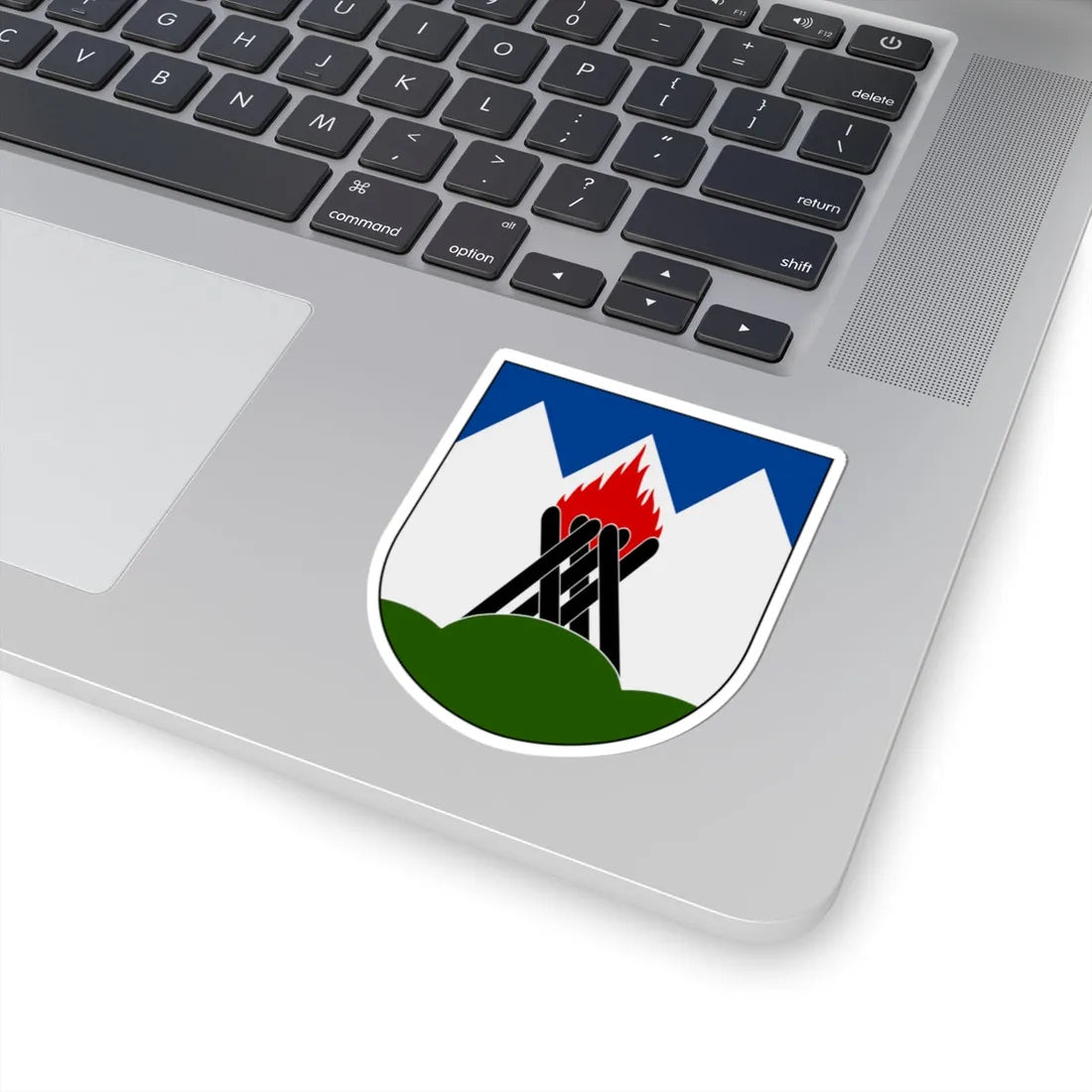 Mattmar vapen (Sweden) (Coat of Arms) STICKER Vinyl Kiss-Cut Decal - The Sticker Space