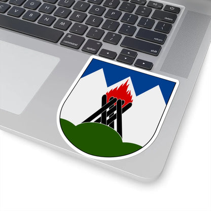 Mattmar vapen (Sweden) (Coat of Arms) STICKER Vinyl Kiss-Cut Decal - The Sticker Space