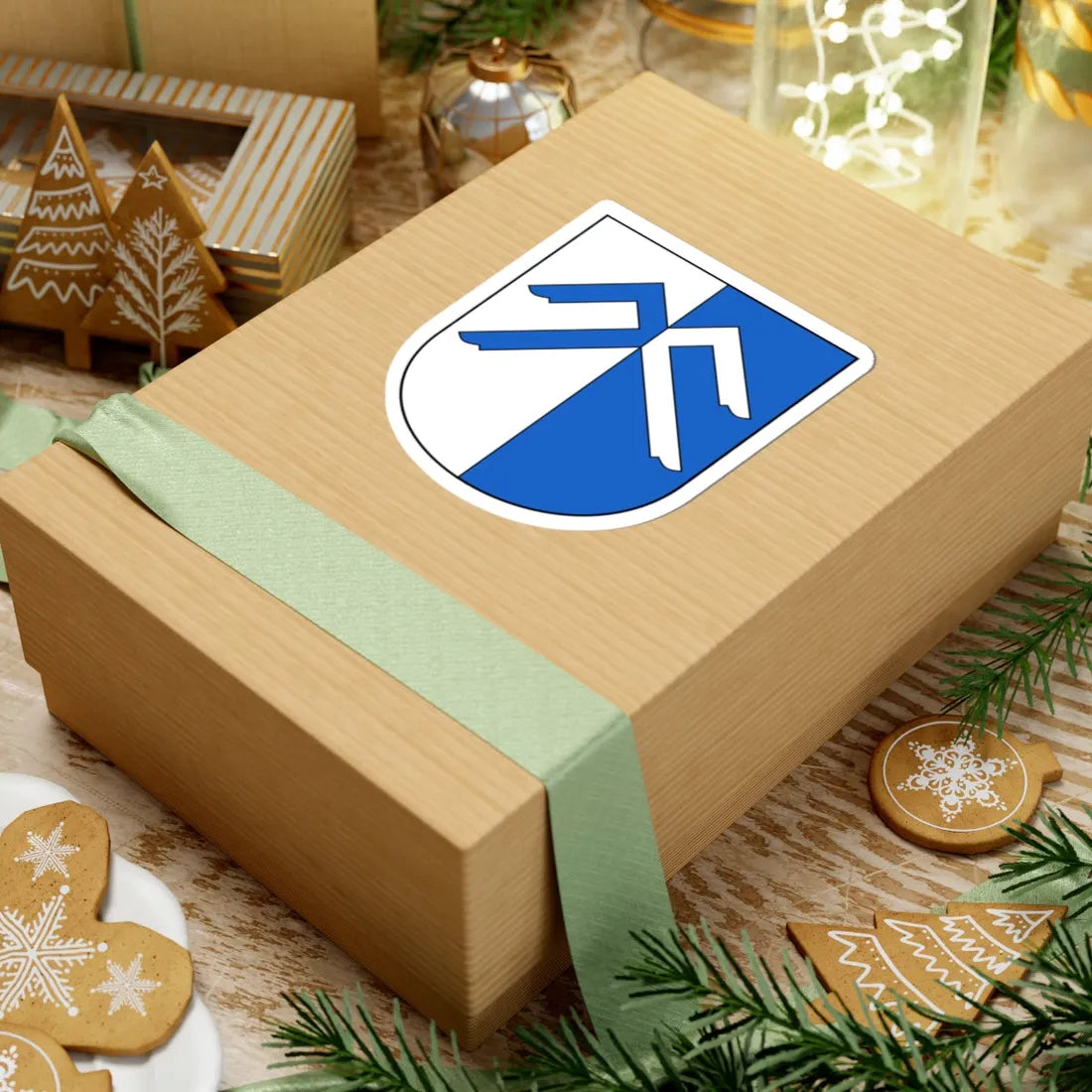 Matzendorf-blazon (Switzerland) (Coat of Arms) STICKER Vinyl Kiss-Cut Decal - The Sticker Space