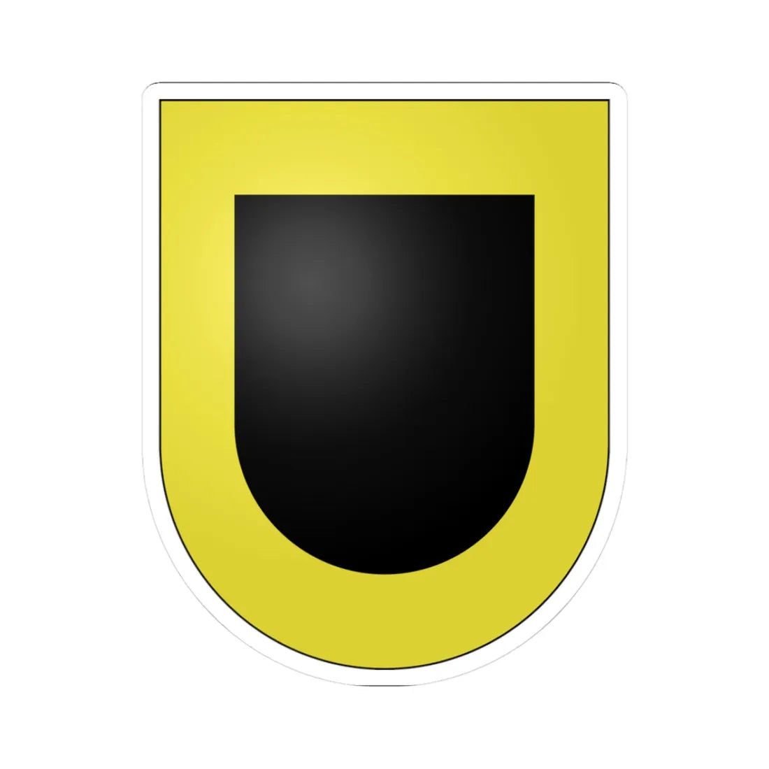 Matzingen-coat of arms (Switzerland) (Coat of Arms) STICKER Vinyl Kiss-Cut Decal 3 Inch White - The Sticker Space