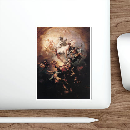 MAULBERTSCH, Franz Anton - Allegory of the Alba (Artwork) STICKER Vinyl Die-Cut Decal-The Sticker Space