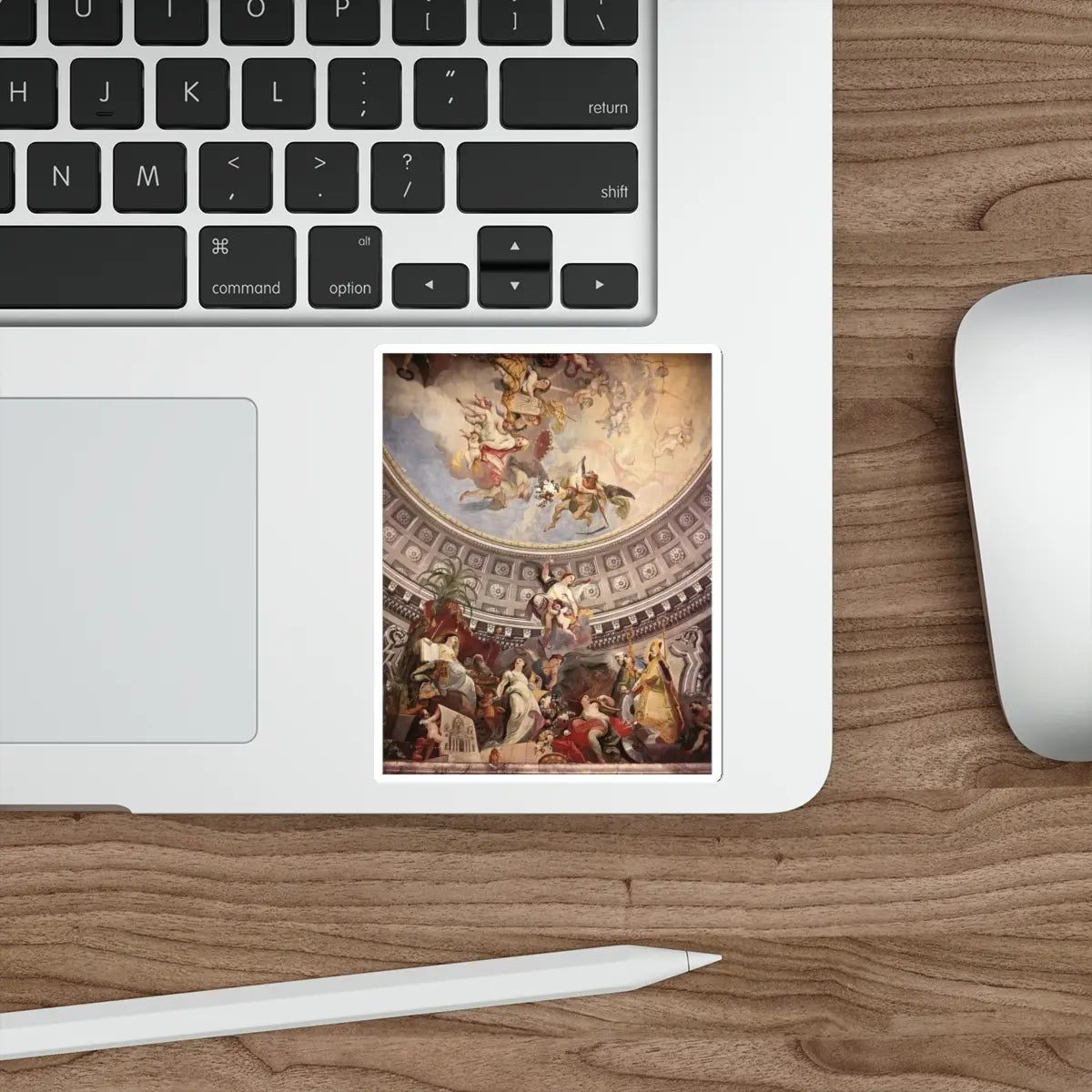 SKU:25775917855849760888 Sticker types:White Shape:Die-Cut Sizes:4" × 4"