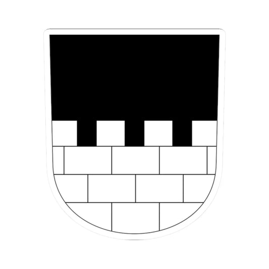 Maur-blazon (Switzerland) (Coat of Arms) STICKER Vinyl Kiss-Cut Decal 2 Inch White - The Sticker Space