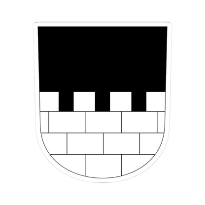 Maur-blazon (Switzerland) (Coat of Arms) STICKER Vinyl Kiss-Cut Decal 3 Inch White - The Sticker Space