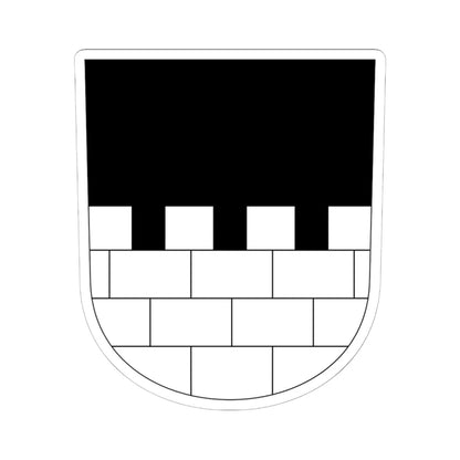 Maur-blazon (Switzerland) (Coat of Arms) STICKER Vinyl Kiss-Cut Decal 6 Inch White - The Sticker Space