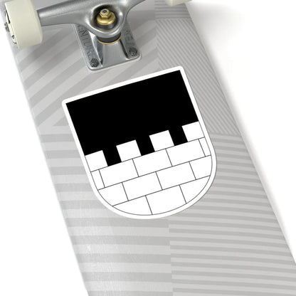 Maur-blazon (Switzerland) (Coat of Arms) STICKER Vinyl Kiss-Cut Decal - The Sticker Space