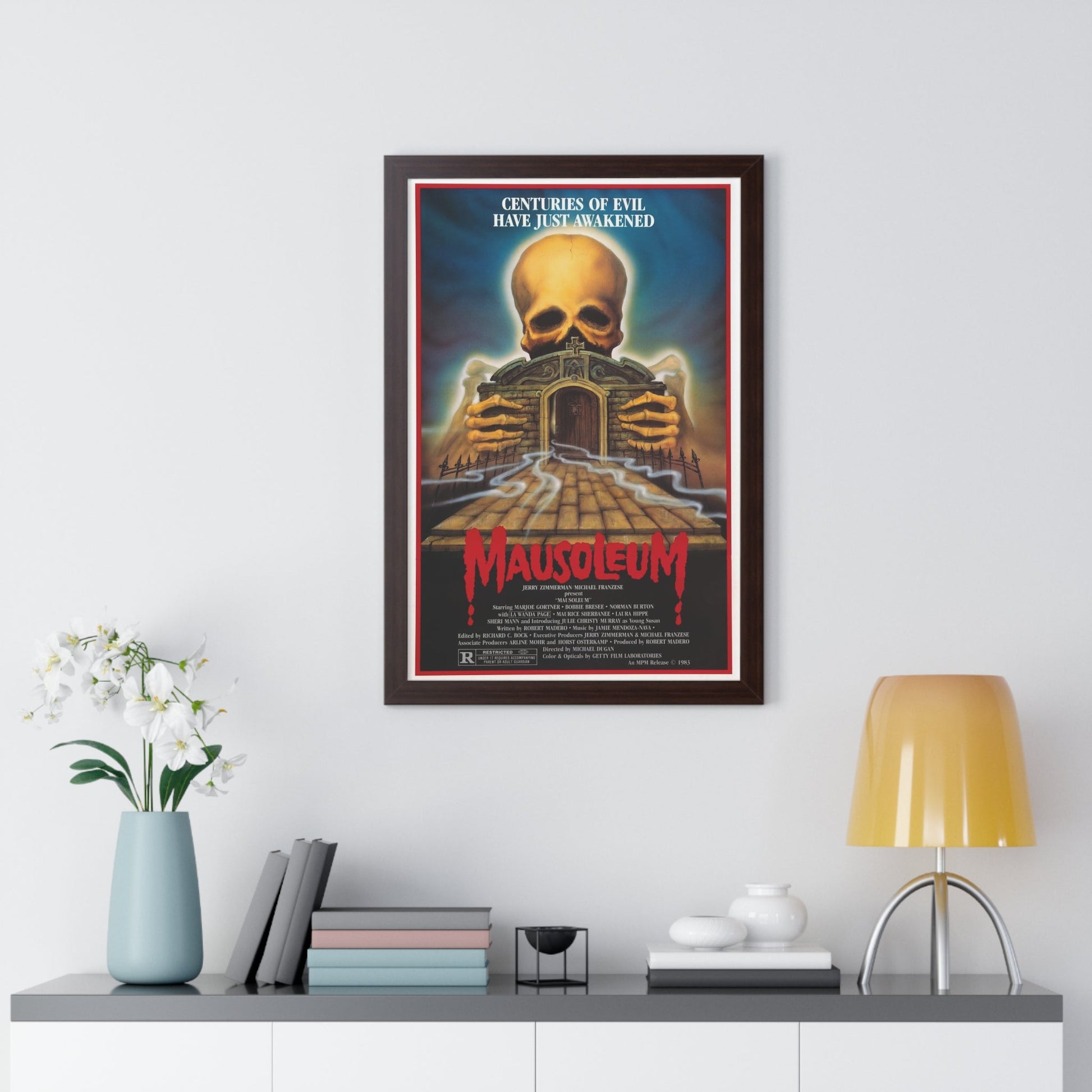 MAUSOLEUM 1983 - Framed Movie Poster-The Sticker Space