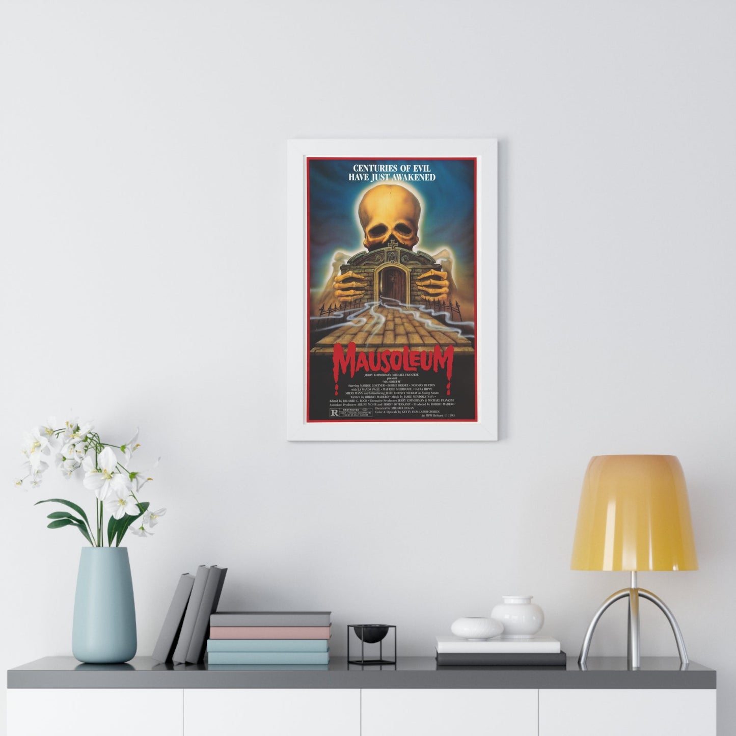 MAUSOLEUM 1983 - Framed Movie Poster-The Sticker Space