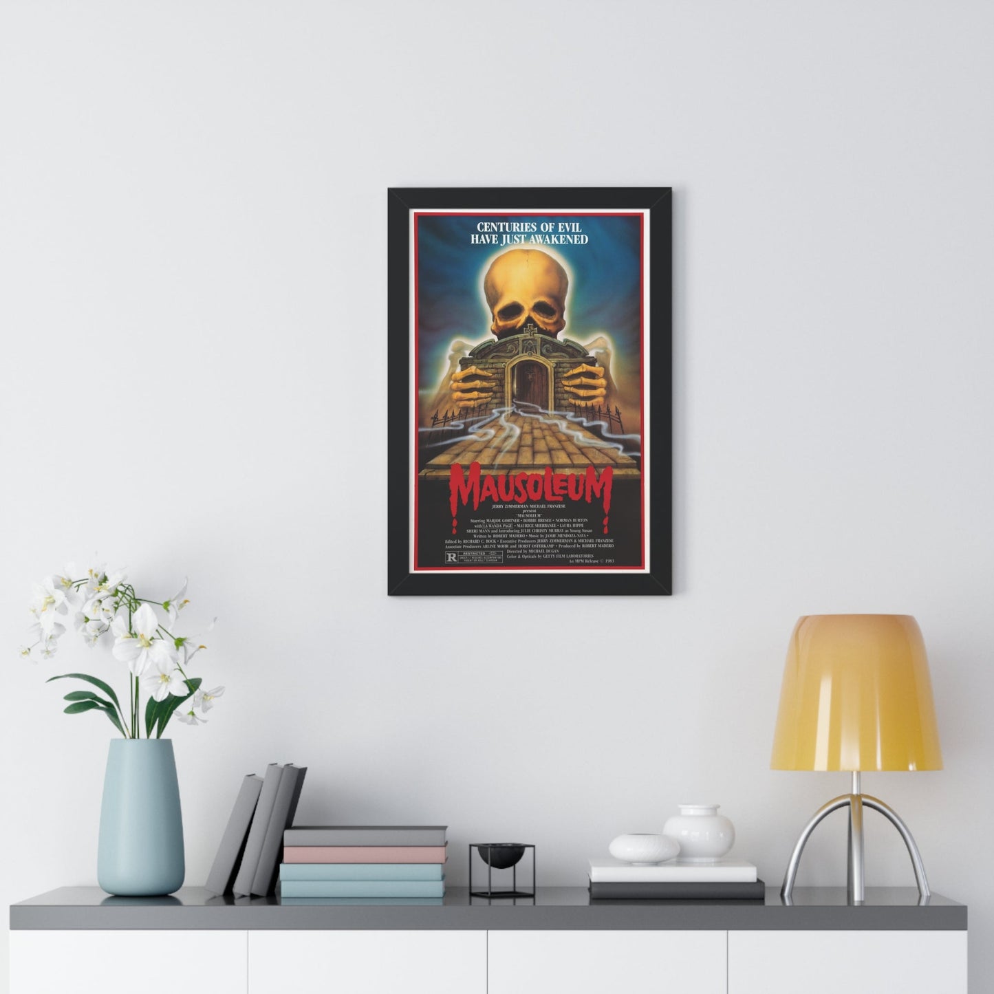 MAUSOLEUM 1983 - Framed Movie Poster-The Sticker Space