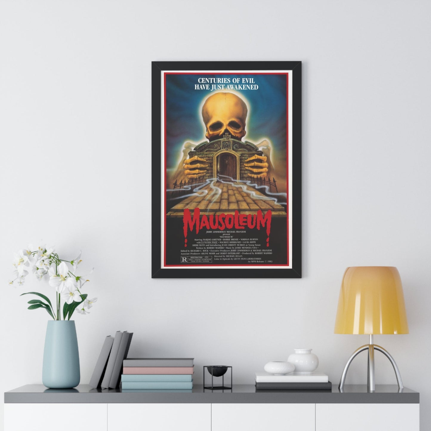 MAUSOLEUM 1983 - Framed Movie Poster-The Sticker Space