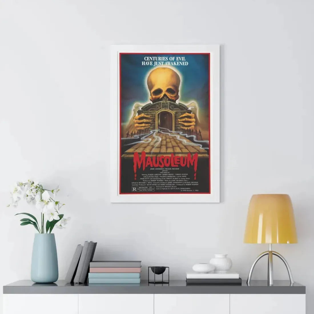 MAUSOLEUM 1983 - Framed Movie Poster - The Sticker Space