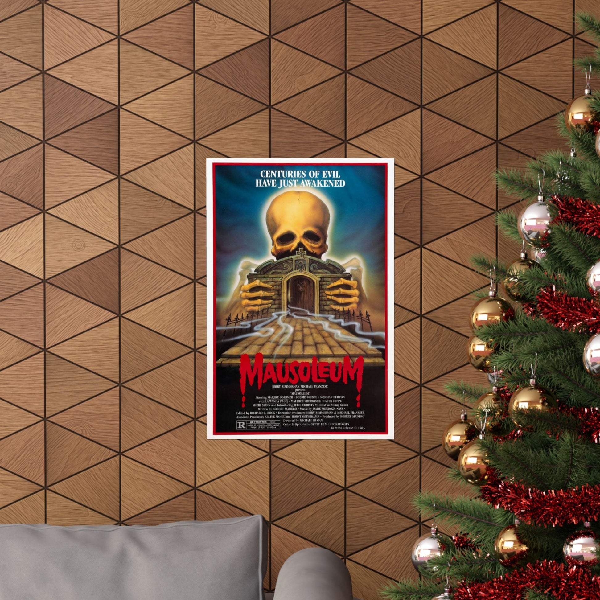 MAUSOLEUM 1983 - Paper Movie Poster-The Sticker Space