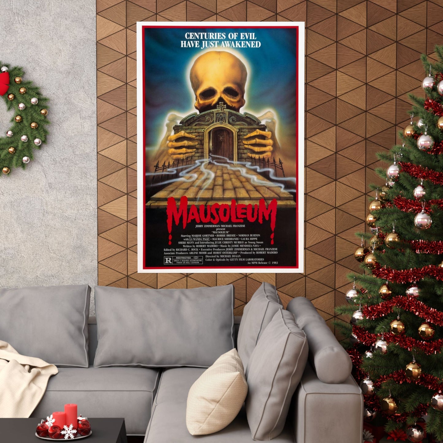 MAUSOLEUM 1983 - Paper Movie Poster-The Sticker Space