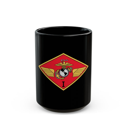 MAW 1 (USMC) Black Coffee Mug-15oz-The Sticker Space