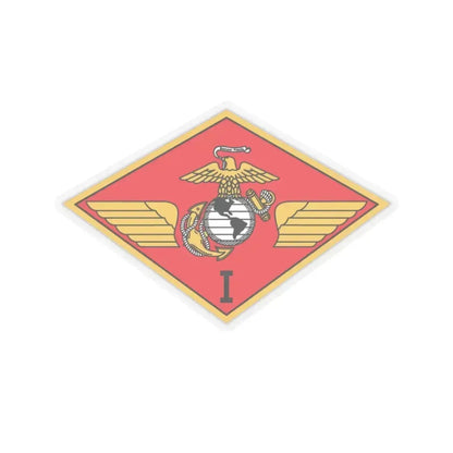 MAW 1 (USMC) STICKER Vinyl Kiss-Cut Decal 3 Inch Transparent - The Sticker Space