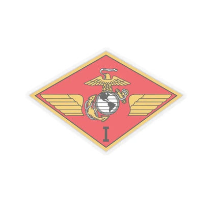 MAW 1 (USMC) STICKER Vinyl Kiss-Cut Decal 4 Inch Transparent - The Sticker Space
