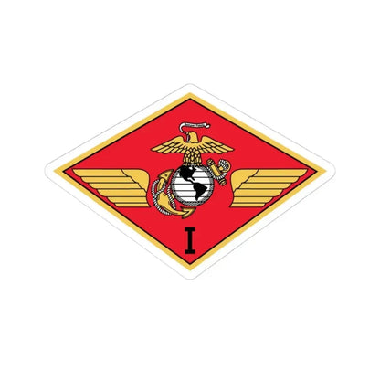 MAW 1 (USMC) STICKER Vinyl Kiss-Cut Decal 4 Inch White - The Sticker Space