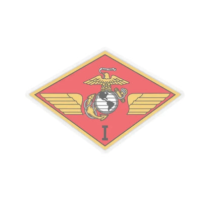 MAW 1 (USMC) STICKER Vinyl Kiss-Cut Decal 6 Inch Transparent - The Sticker Space