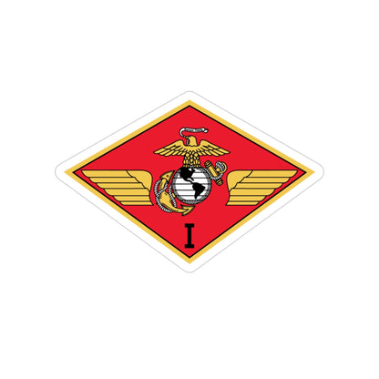 MAW 1 (USMC) Transparent STICKER Die-Cut Vinyl Decal-4 Inch-The Sticker Space