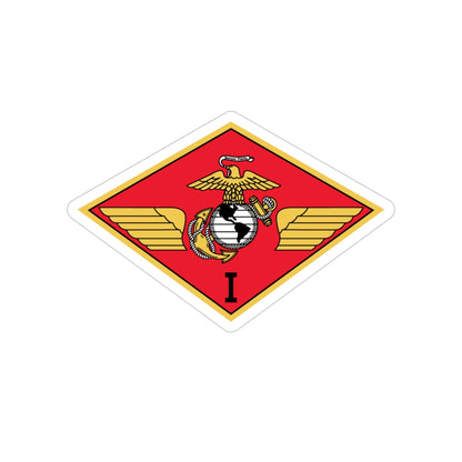 MAW 1 (USMC) Transparent STICKER Die-Cut Vinyl Decal-5 Inch-The Sticker Space