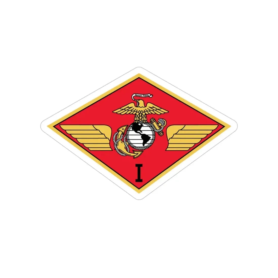MAW 1 (USMC) Transparent STICKER Die-Cut Vinyl Decal - The Sticker Space