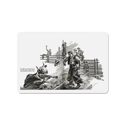 Max Baer and the Lust To Kill, Liberty, May 7, 1938 (Magazine Illustration) Refrigerator Magnet - The Sticker Space