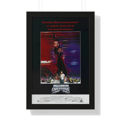 MAXIMUM OVERDRIVE 1986 - Framed Movie Poster - The Sticker Space