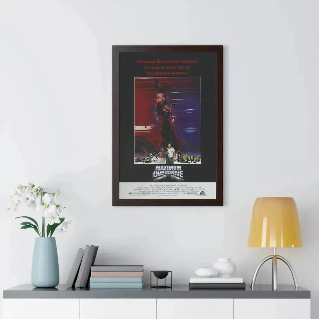 MAXIMUM OVERDRIVE 1986 - Framed Movie Poster - The Sticker Space