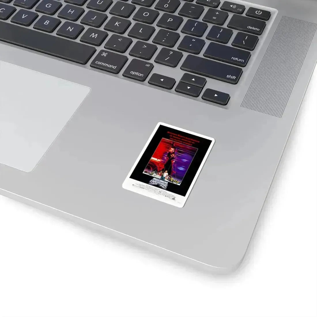 Maximum Overdrive 1986 Movie Poster - STICKER Vinyl Kiss-Cut Decal - The Sticker Space