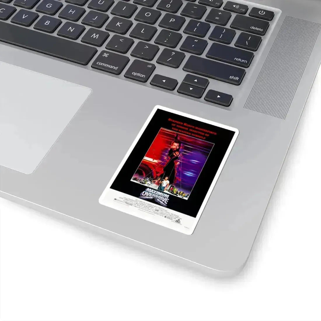 Maximum Overdrive 1986 Movie Poster - STICKER Vinyl Kiss-Cut Decal - The Sticker Space