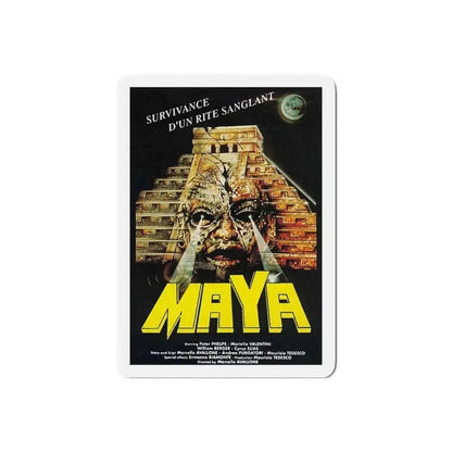 MAYA 1989 Movie Poster - Refrigerator Magnet 6 Inch Die-Cut - The Sticker Space