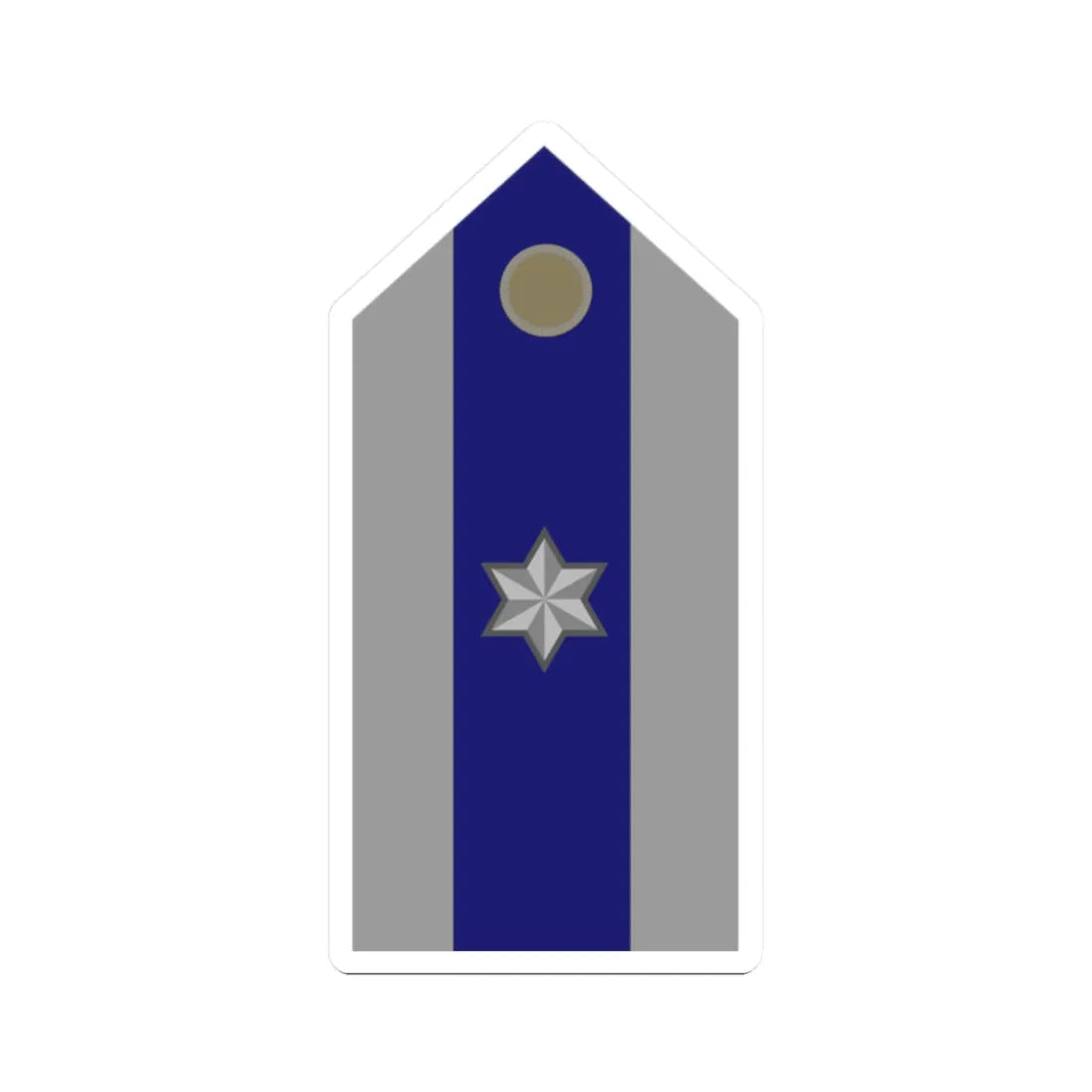 MayorEB (Bolivia) (Military Rank) STICKER Vinyl Kiss-Cut Decal 2 Inch White - The Sticker Space