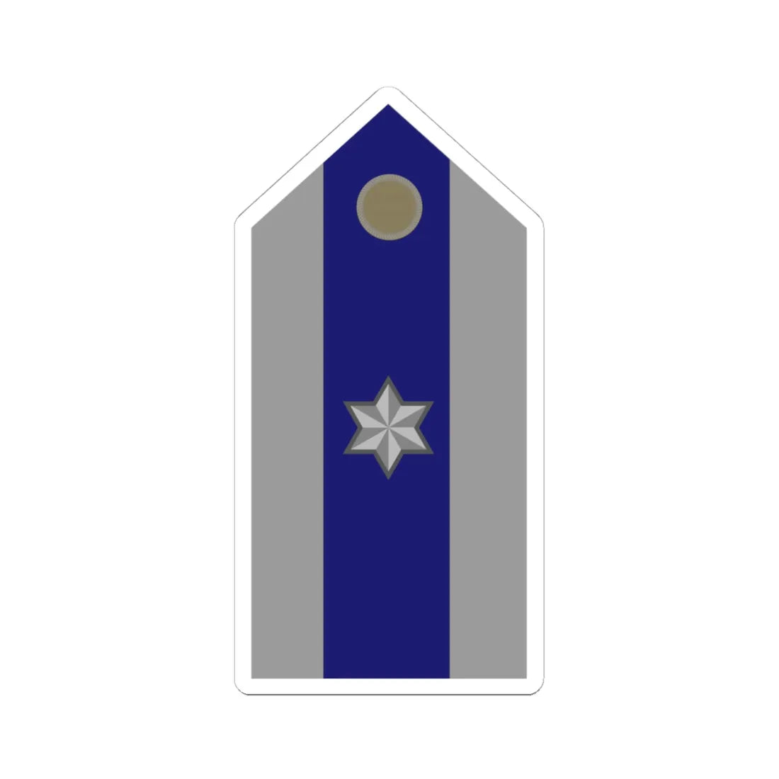 MayorEB (Bolivia) (Military Rank) STICKER Vinyl Kiss-Cut Decal 4 Inch White - The Sticker Space